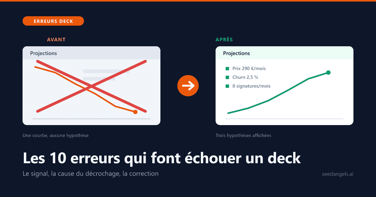 Erreurs fréquentes dans un pitch deck et leur correction